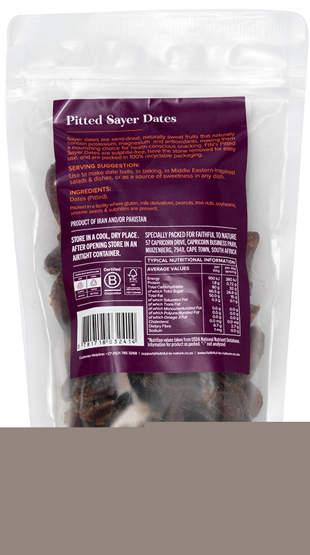 FtN Sayer Dates - Pitted